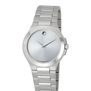 Movado Silver Stainless Steel Watch